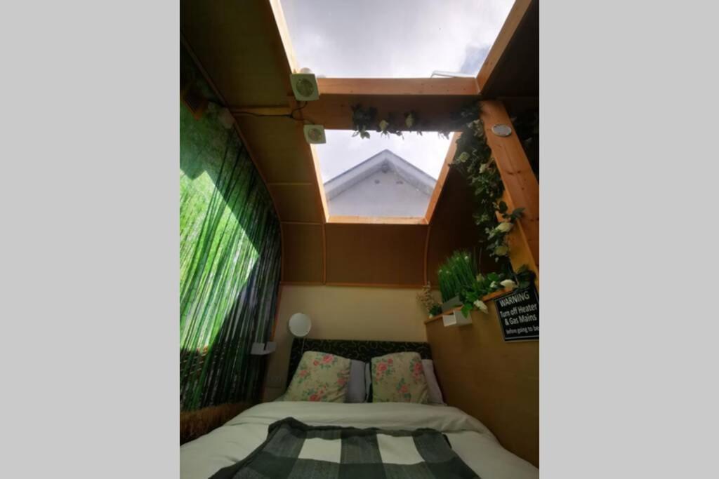 Lazy Lodge Glamping Pod With Hot Tub Port Laoise Bagian luar foto